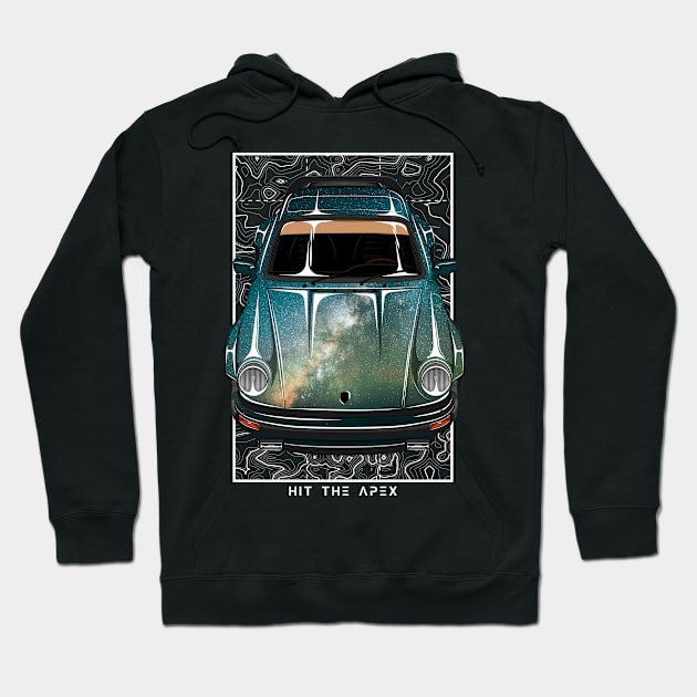 Porsche 930 Turbo Hoodie by Hit The Apex